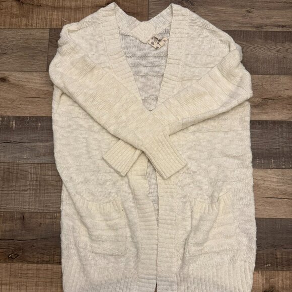 Hippie Rose Sweaters - Hippie Rose White Women's Cardigan